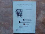 ISTORIA LITERATURII RUSE DIN SECOLELE XVIII - XIX, VOL. I de IZOLDA VARSTA, 2001
