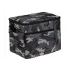 Geanta izoterma gri cu model camuflaj, 16 l
