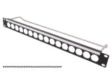 Patch Panel CLIFF 16 Porturi 1U Rack UNC 4-40