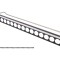 Patch Panel CLIFF 16 Porturi 1U Rack UNC 4-40