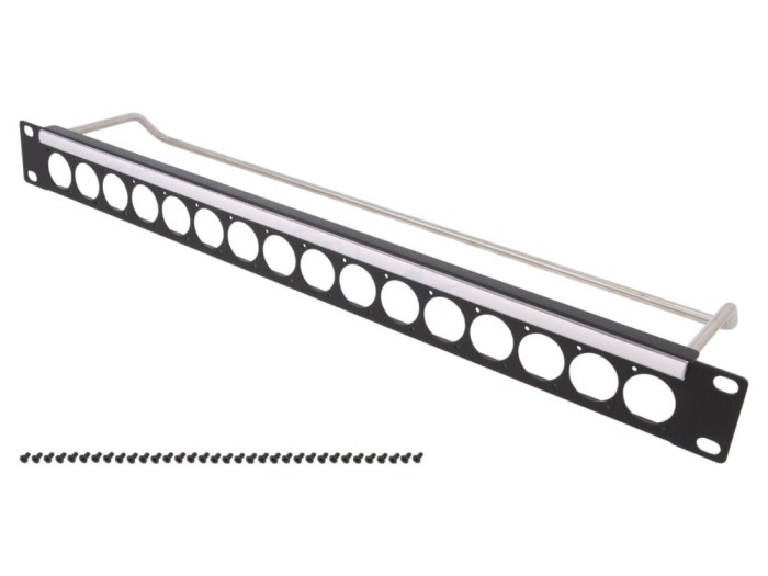 Patch Panel CLIFF 16 Porturi 1U Rack UNC 4-40