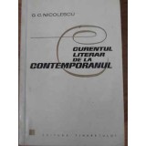 CURENTUL LITERAR DE LA CONTEMPORANUL-G.C. NICOLESCU-208610