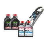 Cumpara ieftin Kit schimb ulei Motul Linhai 300 + curea Dayco