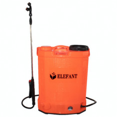 Stropitoarea electrica Elefant, 16 L, cu acumulator , 6 bari , regulator lance 85cm, 3 duze foto