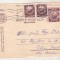 bnk cp Carte postala militara circulata 1953 - marca fixa