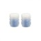 Set 2 capace ventil, lumini pentru bicicleta, fosforescente, ABS, universale, albastru