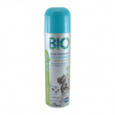 SPRAY ANTIPARAZITAR PENTRU CAINI SI PISICI PESS BIO SPRAY DE PROTECTIE CU ULEI DE GERANIUM 250 ML