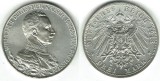 C3 Germania / Prusia 3 mark 1913 A aUNC /UNC din foto / Argint