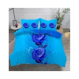 Cumpara ieftin Lenjerii de Pat Finet 3D, 4 Piese, Pat Dublu - SIPRD-18