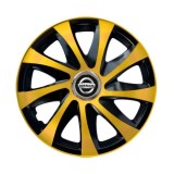 Set 4 capace roti Drift extra gold R14 Compatibil Cu Nissan