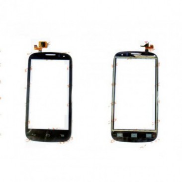 GEAM CU TOUCHSCREEN ALCATEL ONE TOUCH POP C5 5036D NEGRU foto