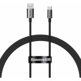 CABLU alimentare si date Baseus Superior, pt. smartphone, USB la USB Type-C , 100W, 1m, negru &quot;P10320102114-00&quot; (timbru verde 0.18 lei) - 693217263197