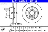 ATE 24.0113-0194.1 Disc frana