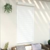 Oblon rulant aluminiu vidaXL, alb, 110 x 220 cm, izolatie termica si fonica, rezistent intemperii, montaj exterior