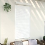 VidaXL Oblon rulant, alb, 110 x 220 cm, aluminiu