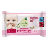 Servetele umede cu extract de musetel si aroma baby powder, 72 buc, CMCLASS