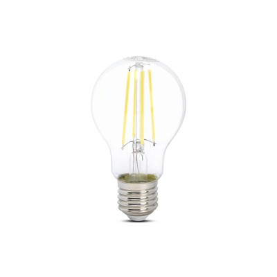 Bec LED filament A60 8W E27 6400K, Novelite foto