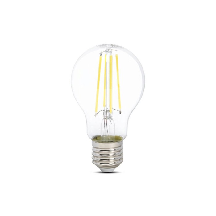 Bec LED filament A60 8W E27 6400K, Novelite