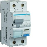 Diferential RCBO 40A 1P+N 30mA 6Ka B tip A Hager ADA940D