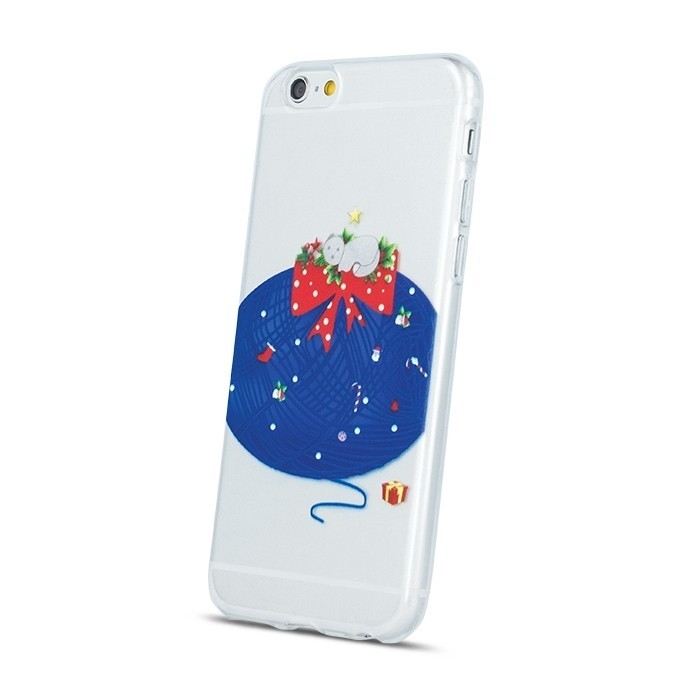 Husa Pentru HUAWEI P8 Lite - Holiday TSS, Christmas Cat