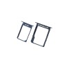 Suport SiM Samsung Galaxy A3 (2014) A300, A5 (2014), A7 (2015), Midnight Negru, SET