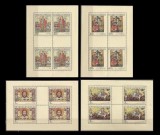 Cehoslovacia 1970 - Icoane, arta, serie minicoli neuzate