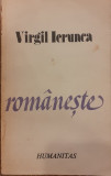 Romaneste | Trored Anticariat, Virgil Ierunca