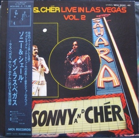 Vinil 2XLP &quot;Japan Press&quot; Sonny &amp; Cher &lrm;&ndash; Live In Las Vegas Vol.2 (VG++)
