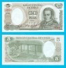 Chile (p#149) 5 Pesos 1975 UNC &#039;Carrera&#039; serie: A10 1307848