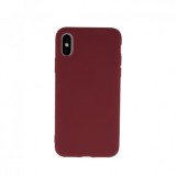 Husa Silicon Matt Burgundy pentru Samsung Galaxy A40 (A405) - Protectie Premium