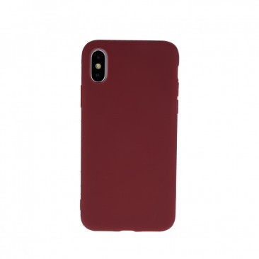 HUSA SILICON MATT SAMSUNG A405 GALAXY A40 BURGUNDY foto