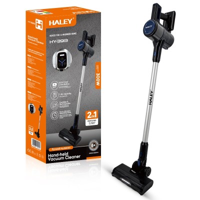 Aspirator Vertical fara Fir 2 &amp;icirc;n 1 HALEY, 300W, 22.2V, Autonomie 35 Min, Perie LED, Filtru Lavabil foto