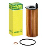 Filtru ulei Mann HU 6014 z, insertie, inaltime 134mm, diametru 53mm, etansare