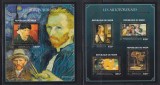 Niger 2016 - Autoportrete - Picturi de van Gogh, D&uuml;rer, Michelangelo, Dali, Gauguin, MNH