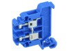 &Icirc;mbinare Șine 0.5-4mm2 2 Borne Albastră TS35