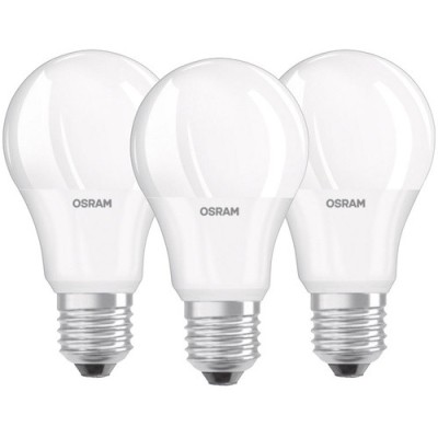 Set 3 becuri A75 LED 10W 1055lm 2700K E27 Osram 4058075819436 foto