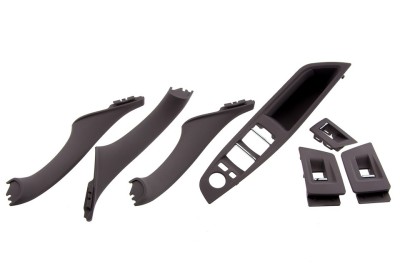 Set manere usa fata interior Bmw Seria 5 F10, F11 2009-, Maro-7 Piese, NTY EWS-BM-056 foto
