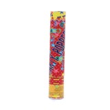 Tub de Confetii, Cyrax, Party Popper, 60x5 cm, Confetii Inimioare si Stelute din Aluminiu, Multicolor