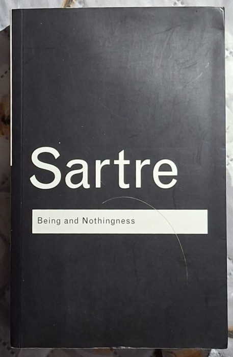 Being and Nothingness - Sartre