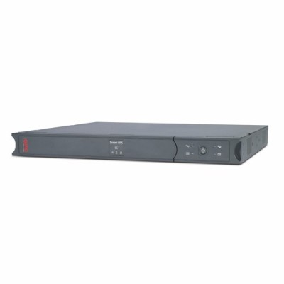 UPS APC, &amp;quot;Smart-UPS&amp;quot;, Line Int. cu management, tower, rack, 450VA/280W, AVR, IEC x 4, 1 x baterie RBC18, display LCD, back-up 11 - 20 min., &amp;quot;SC450RMI1 foto