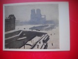 HOPCT 23509 CATEDRALA NOTRE DAME PARIS-ALBERT MARQUET 1875-1947 --MUZEE RUSIA - CP PICTURA --NECIRCULATA