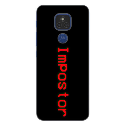 Husa compatibila cu Motorola Moto G9 Play Silicon Gel Tpu Model Among Us Impostor foto