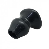 Dilatator anal TOYZ4LOVERS Anal Stretcher, cu orificiu pentru penetrare, lungime 11 cm, diametru 4 cm, negru (00701603)