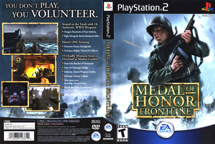 Joc PS2 Medal of Honor FRONTLINE - PlayStation 2 original