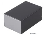 Carcasă aluminiu argint 104x160x69mm