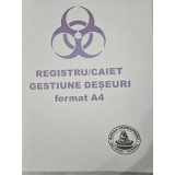 Registru/caiet gestiune deseuri format A4
