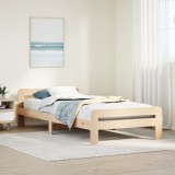 Cumpara ieftin Cadru de pat fără saltea, 75x190 cm, lemn masiv de pin