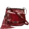 Nouveau Red Python Shoulder Bag