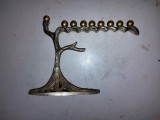 Sfesnic Hanukia , din bronz, 22 x 18 x 10 cm