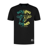 Aston Martin tricou de bărbați Rolling Stones black F1 Team 2025 - S, Stichd